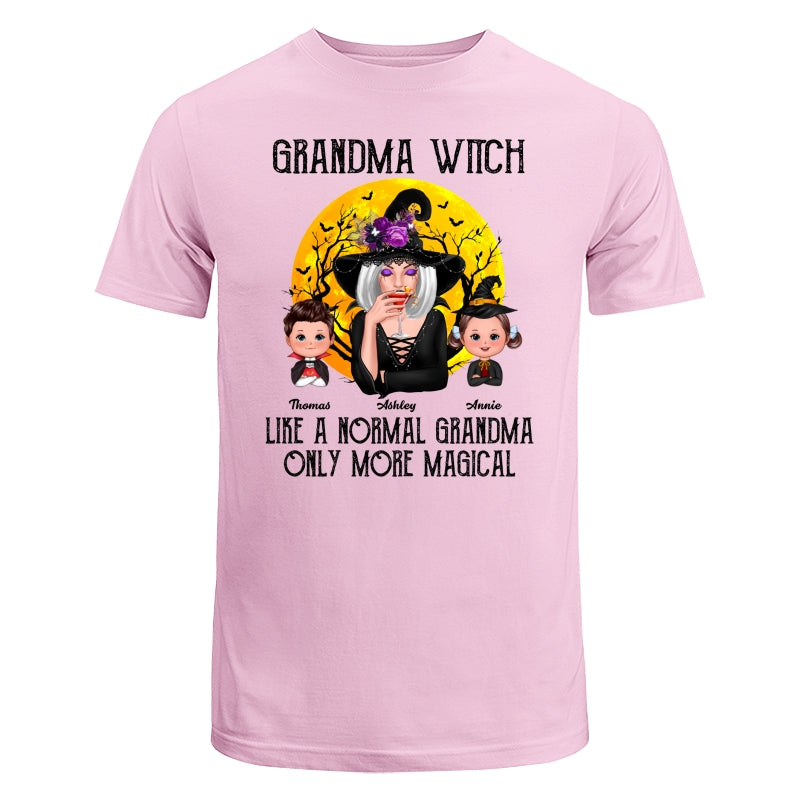 Grandma Witch Like Normal Grandma More Magical Halloween Personalized Shirt